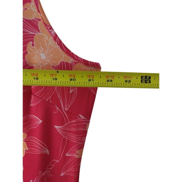 West Loop Sleeveless Floral Dress Size XL Polyester and Elastane. - Picture 5 of 6